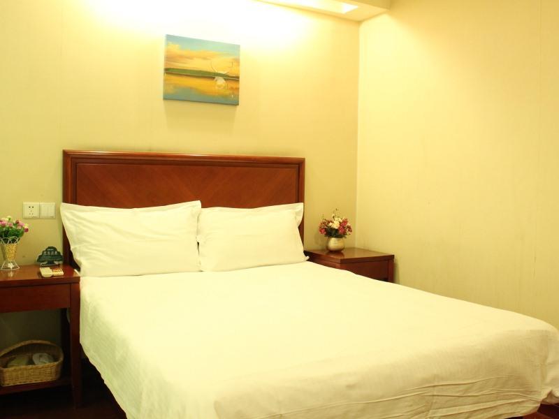 Greentree Inn Jiangsu Yangzhou Jiangdu Longcheng Road Express Hotel Bagian luar foto