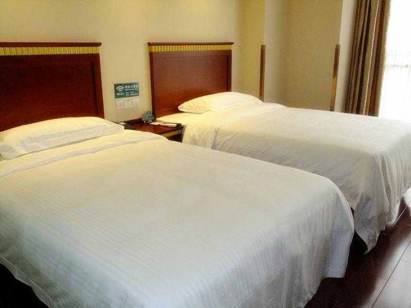 Greentree Inn Jiangsu Yangzhou Jiangdu Longcheng Road Express Hotel Bagian luar foto